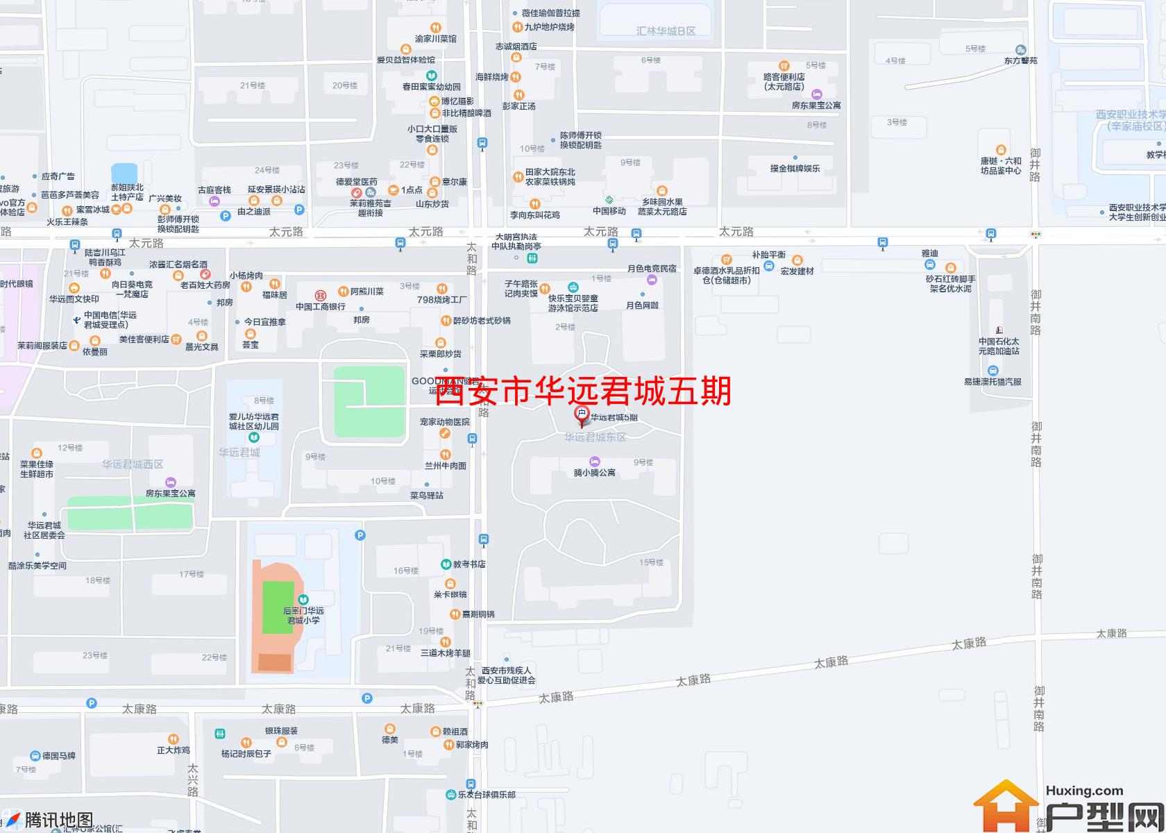华远君城五期小区 - 户型网