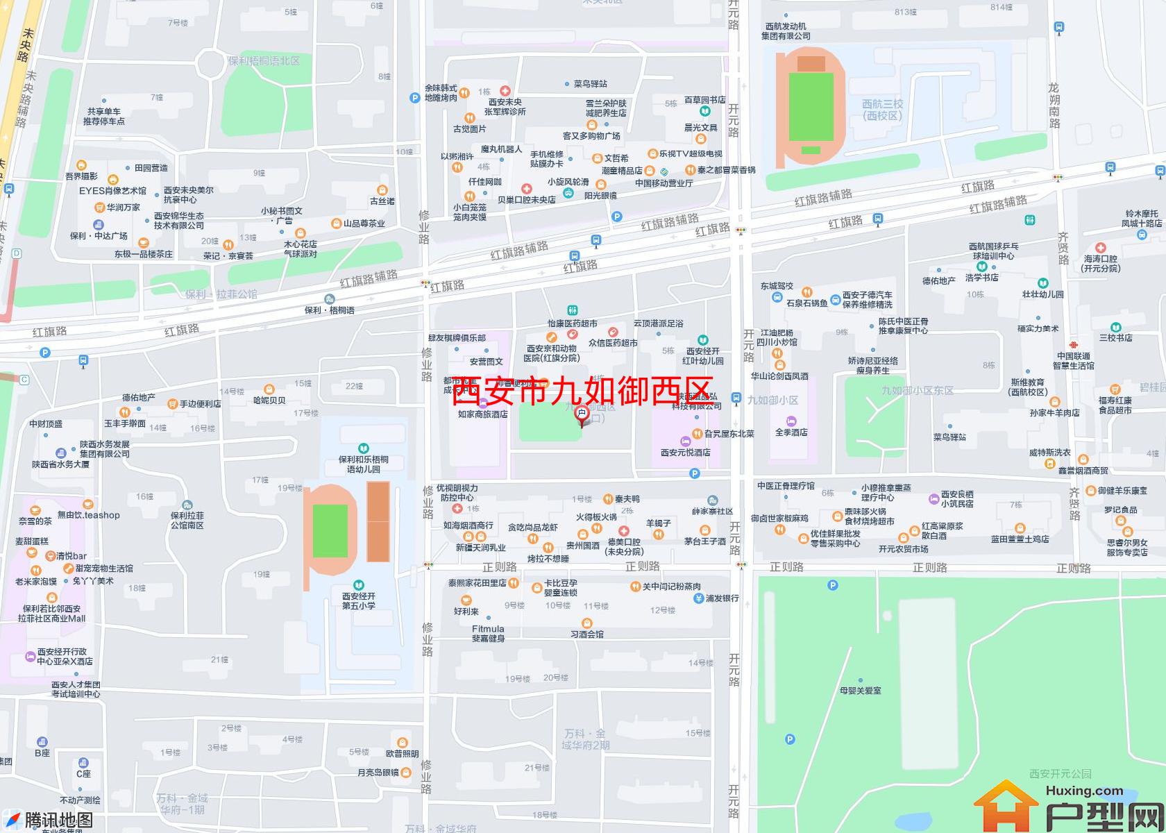 九如御西区小区 - 户型网