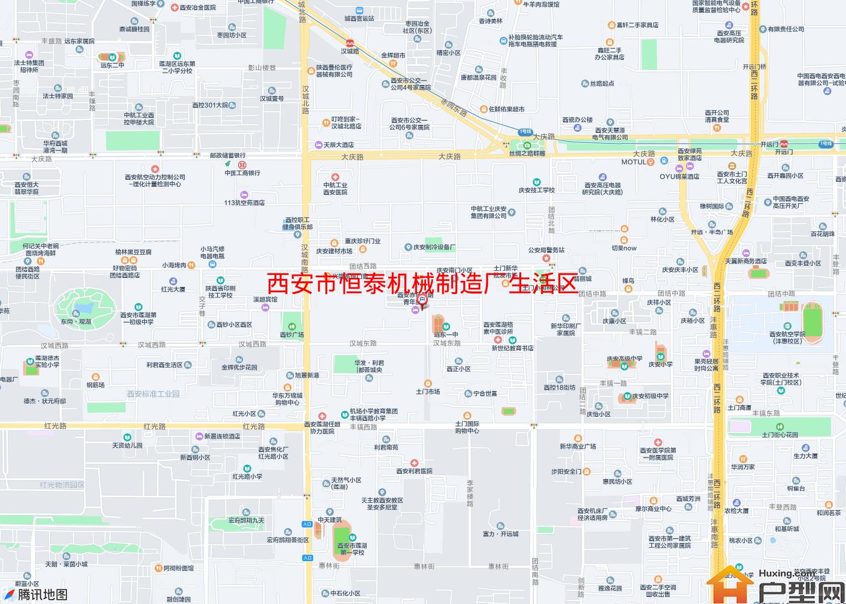 恒泰机械制造厂生活区小区 - 户型网
