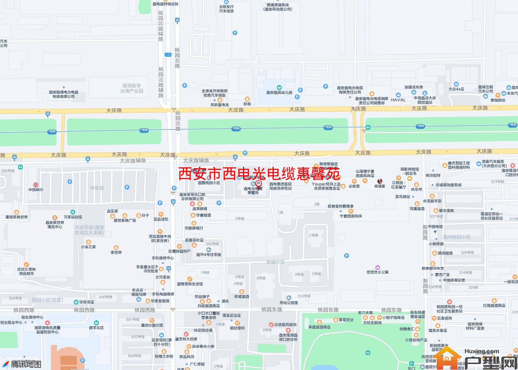 西电光电缆惠馨苑小区 - 户型网