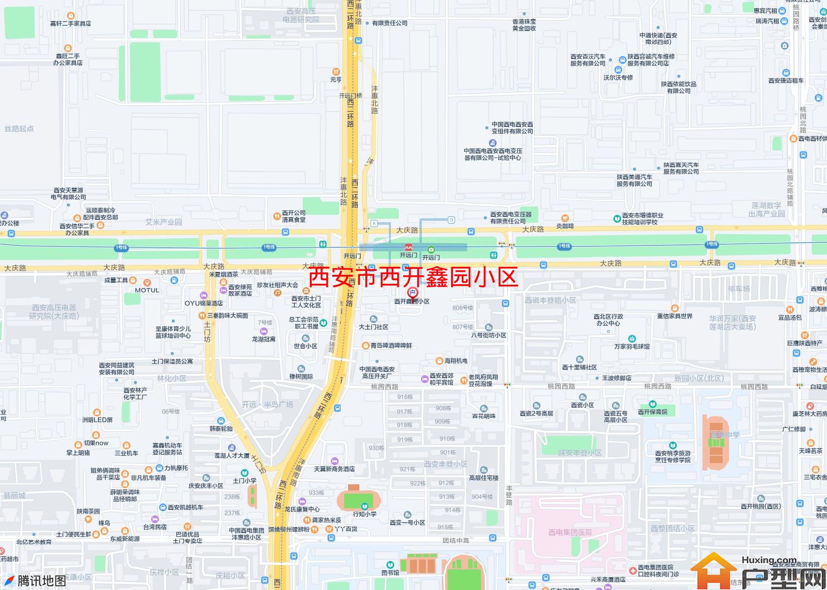 西开鑫园小区小区 - 户型网