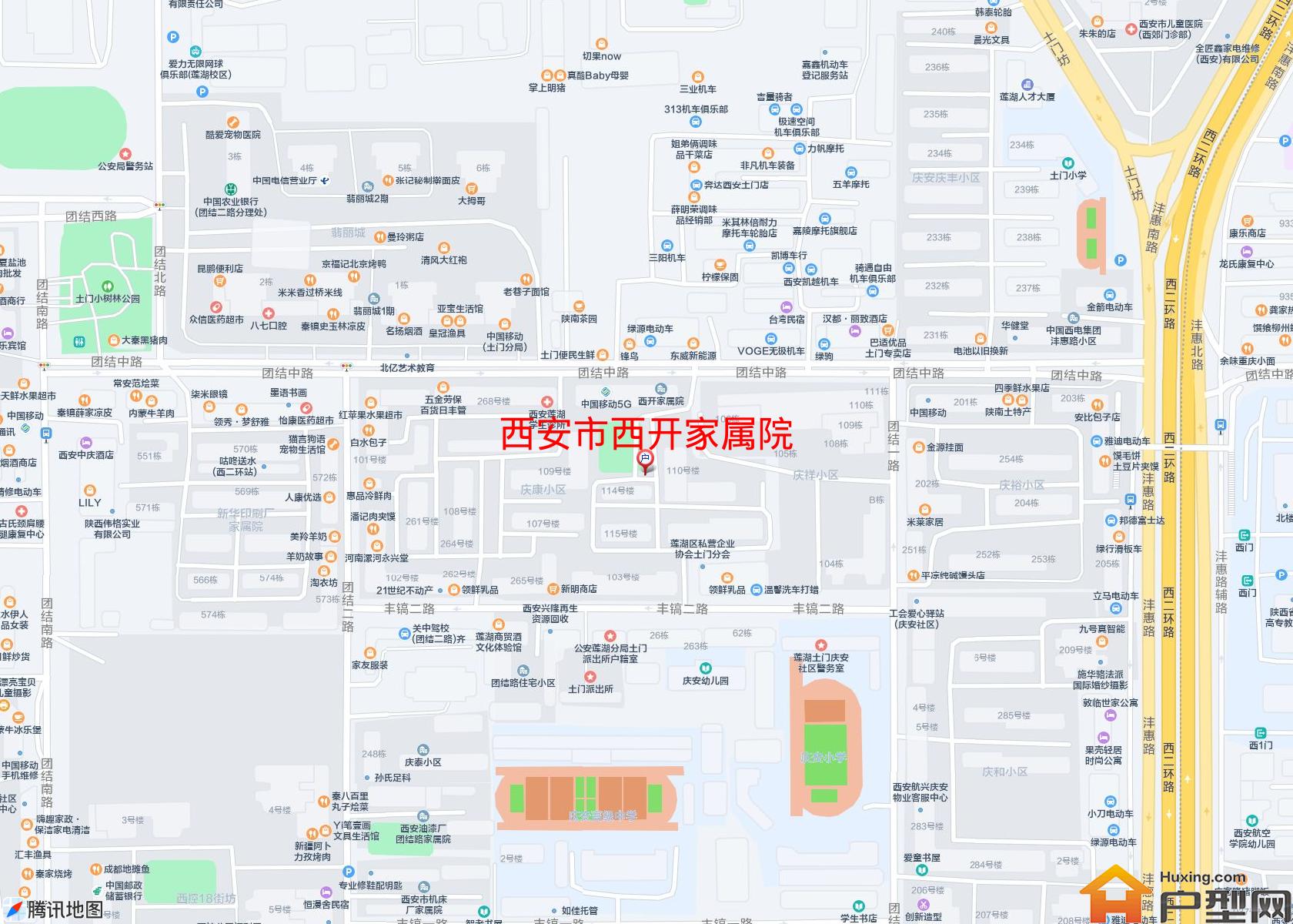 西开家属院小区 - 户型网