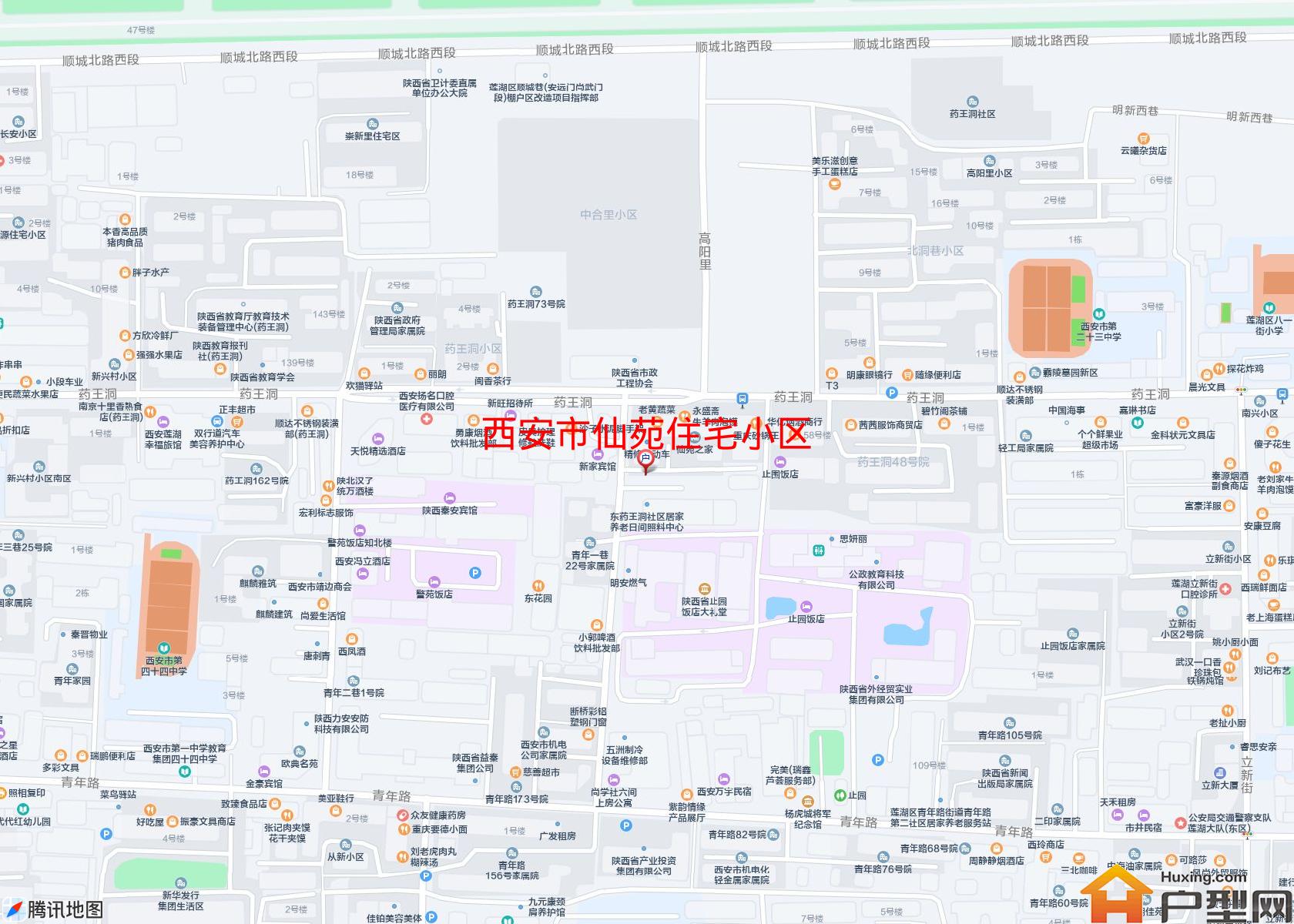 仙苑住宅小区小区 - 户型网