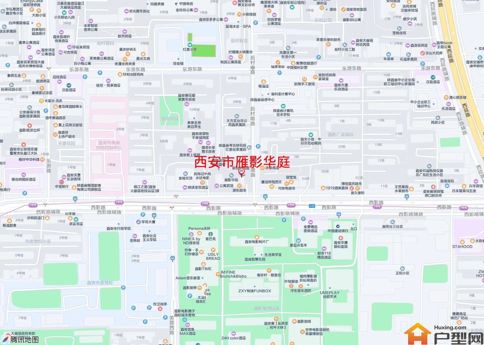 雁影华庭小区 - 户型网 雁影华庭小区 - 户型网