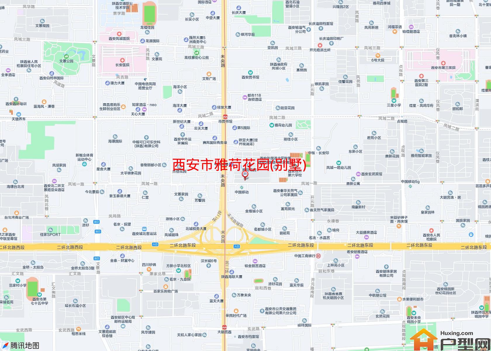 雅荷花园(别墅)小区 - 户型网