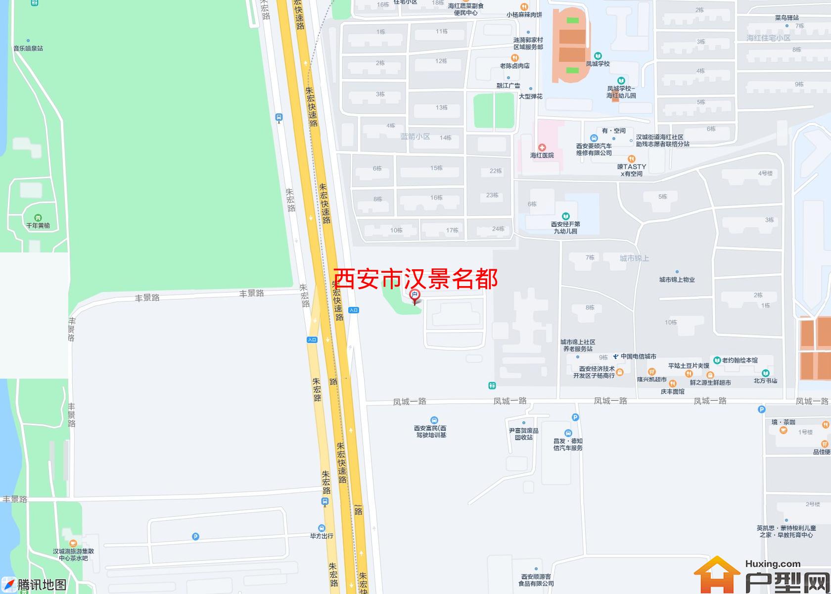 汉景名都小区 - 户型网