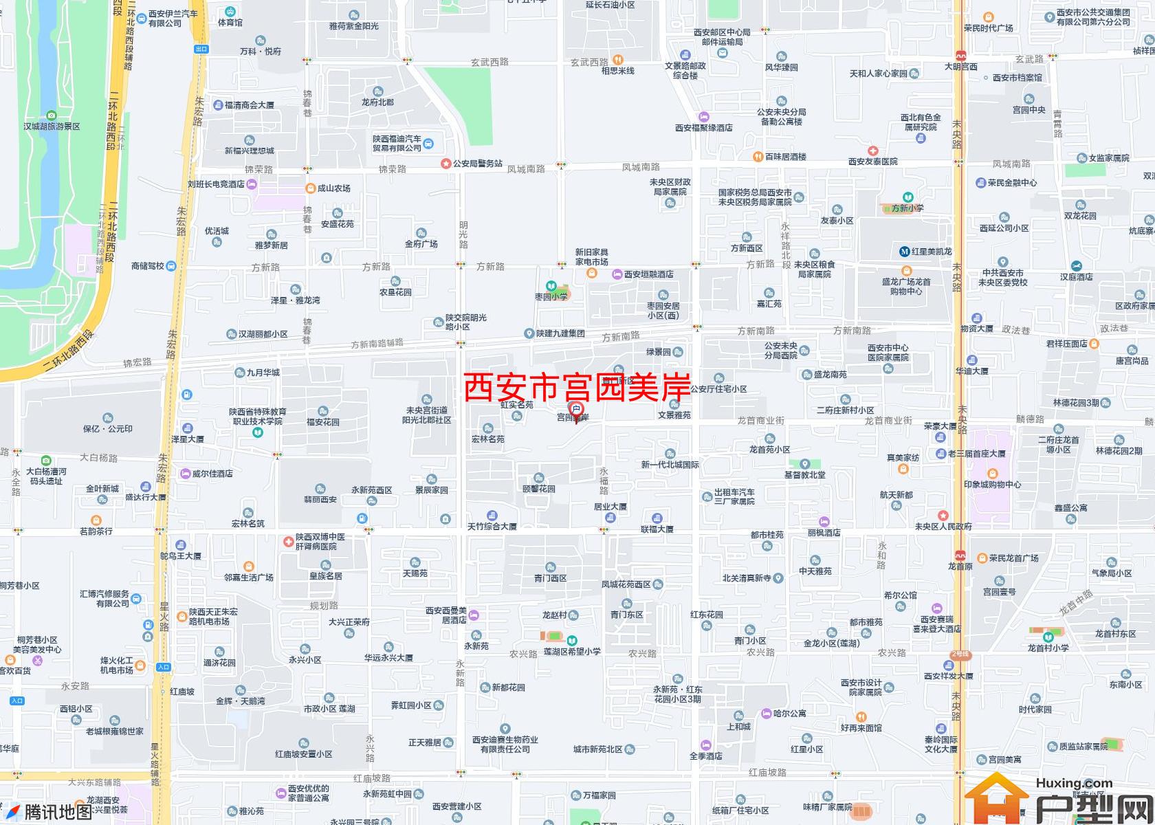 宫园美岸小区 - 户型网