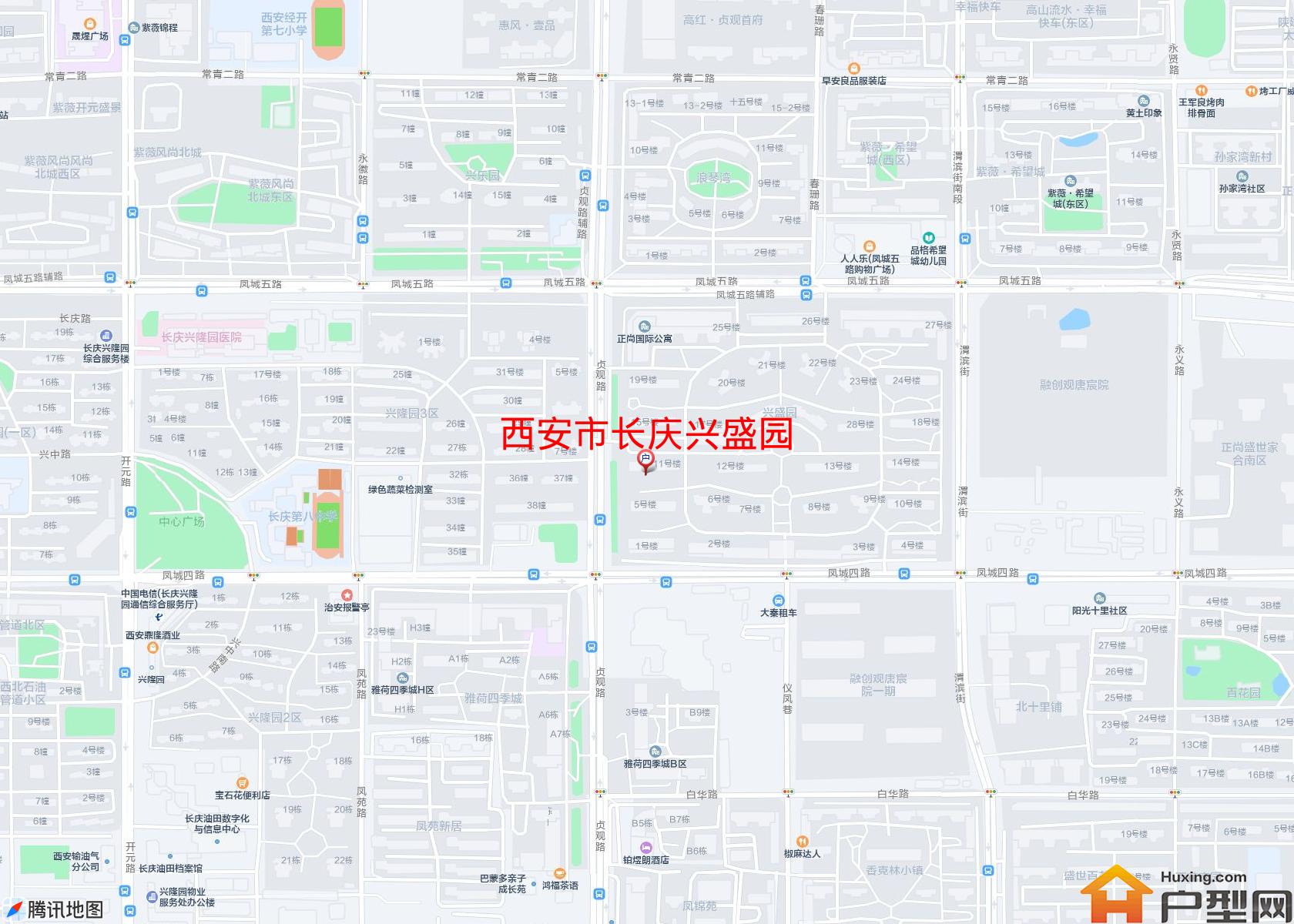 长庆兴盛园小区 - 户型网