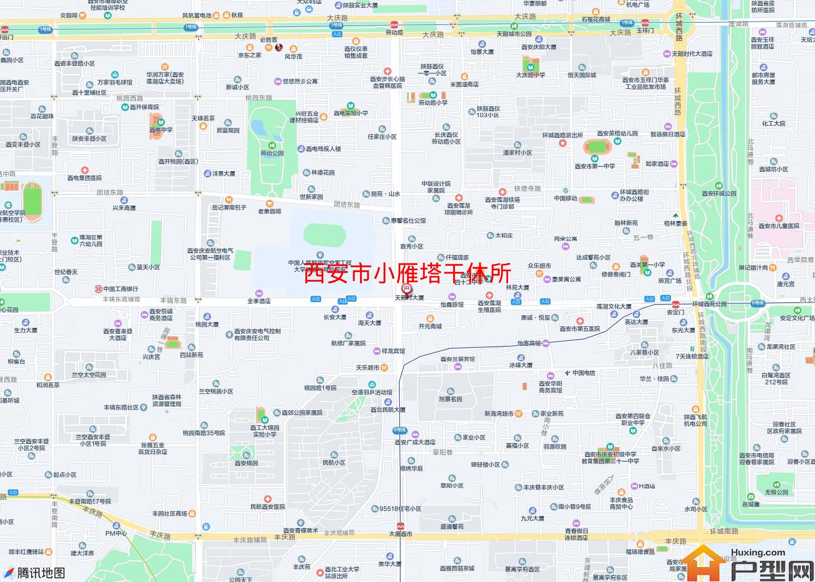 小雁塔干休所小区 - 户型网