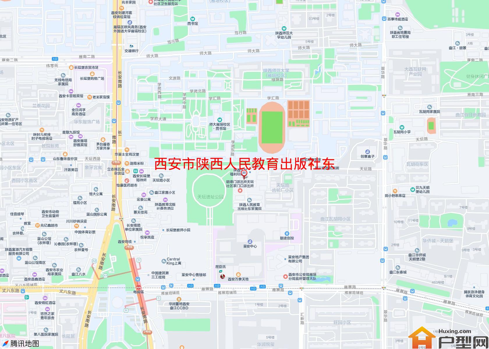 陕西人民教育出版社东家属院小区 - 户型网