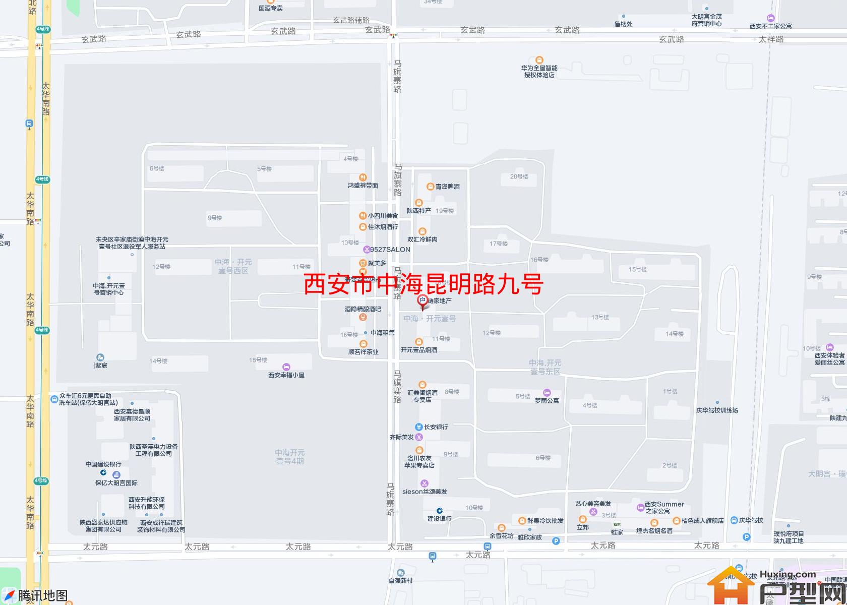 中海昆明路九号小区 - 户型网