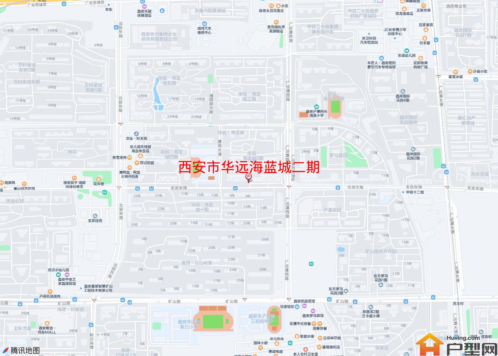 华远海蓝城二期小区 - 户型网