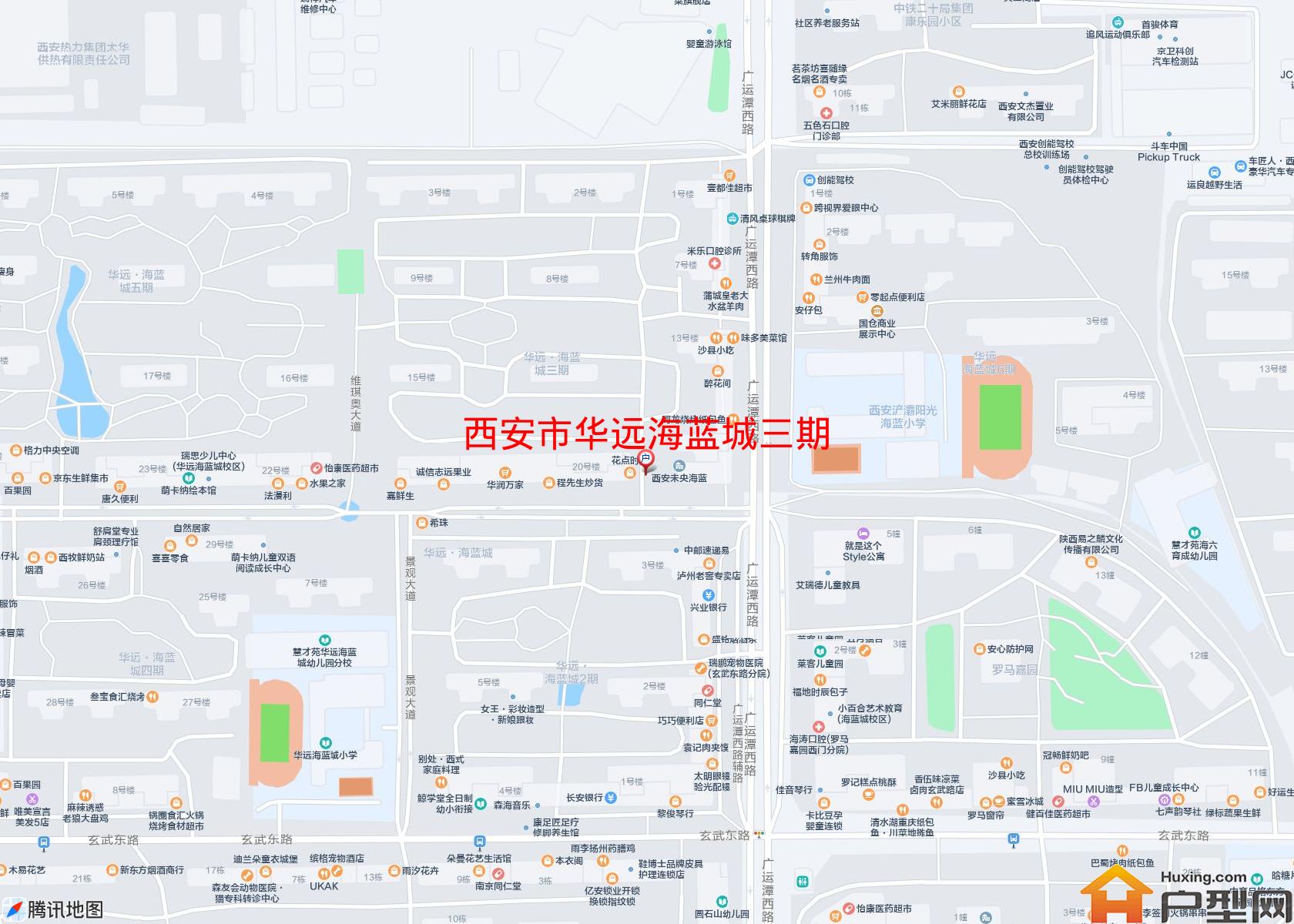 华远海蓝城三期小区 - 户型网