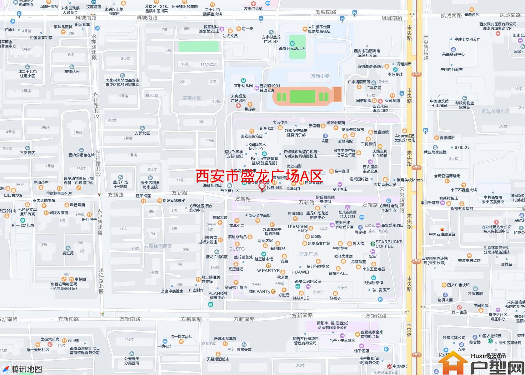 盛龙广场A区小区 - 户型网