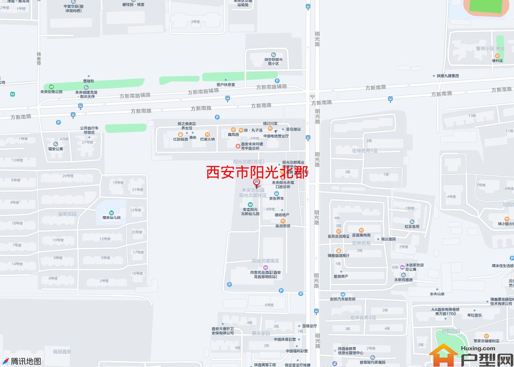 阳光北郡小区 - 户型网