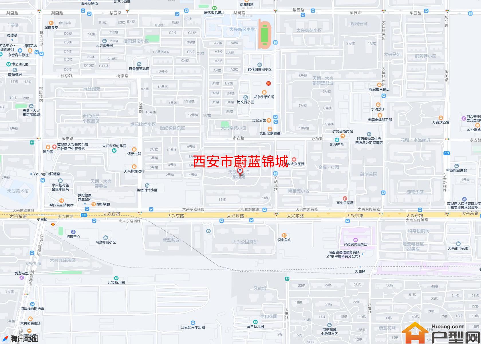 蔚蓝锦城小区 - 户型网