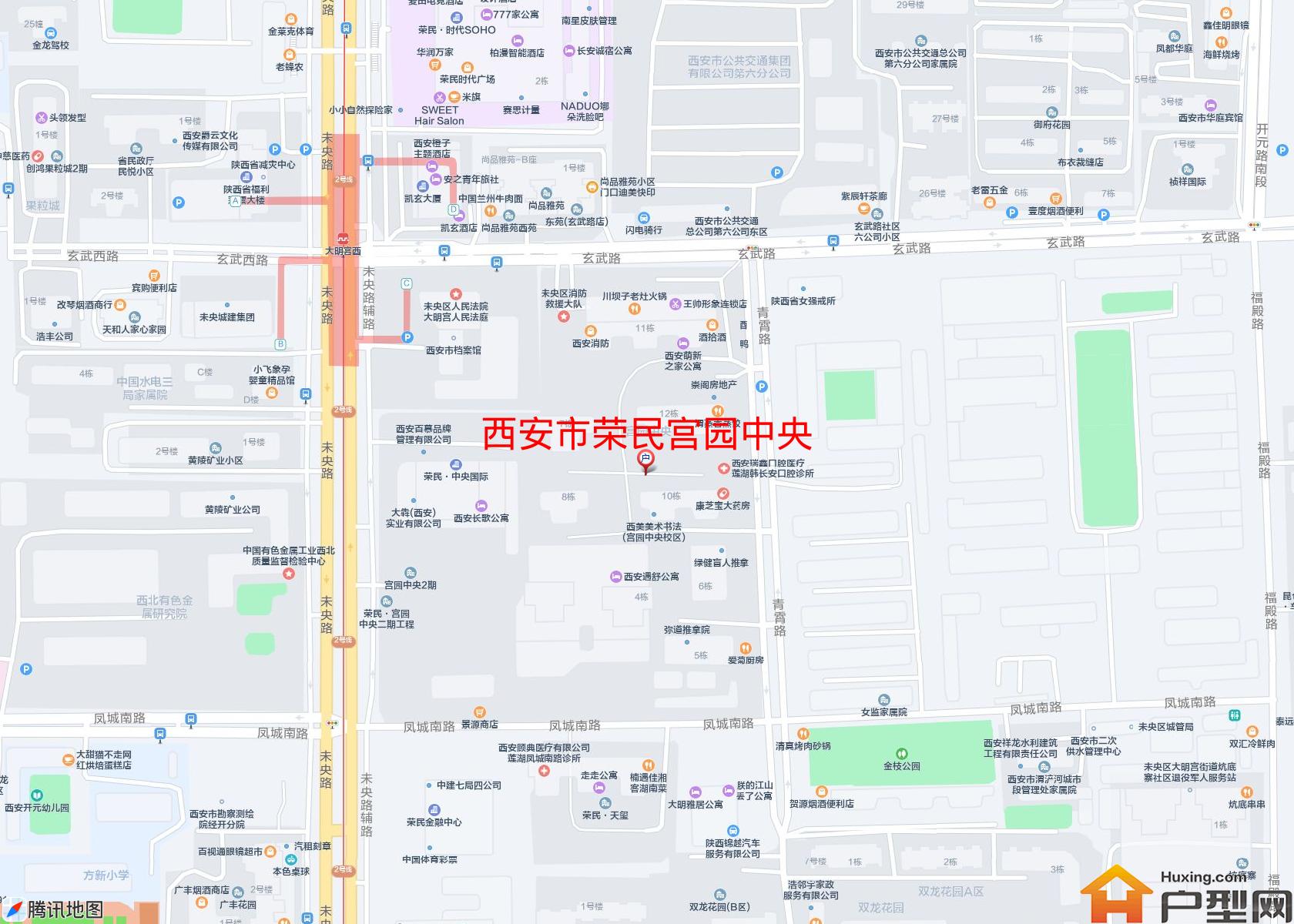 荣民宫园中央小区 - 户型网 荣民宫园中央小区 - 户型网