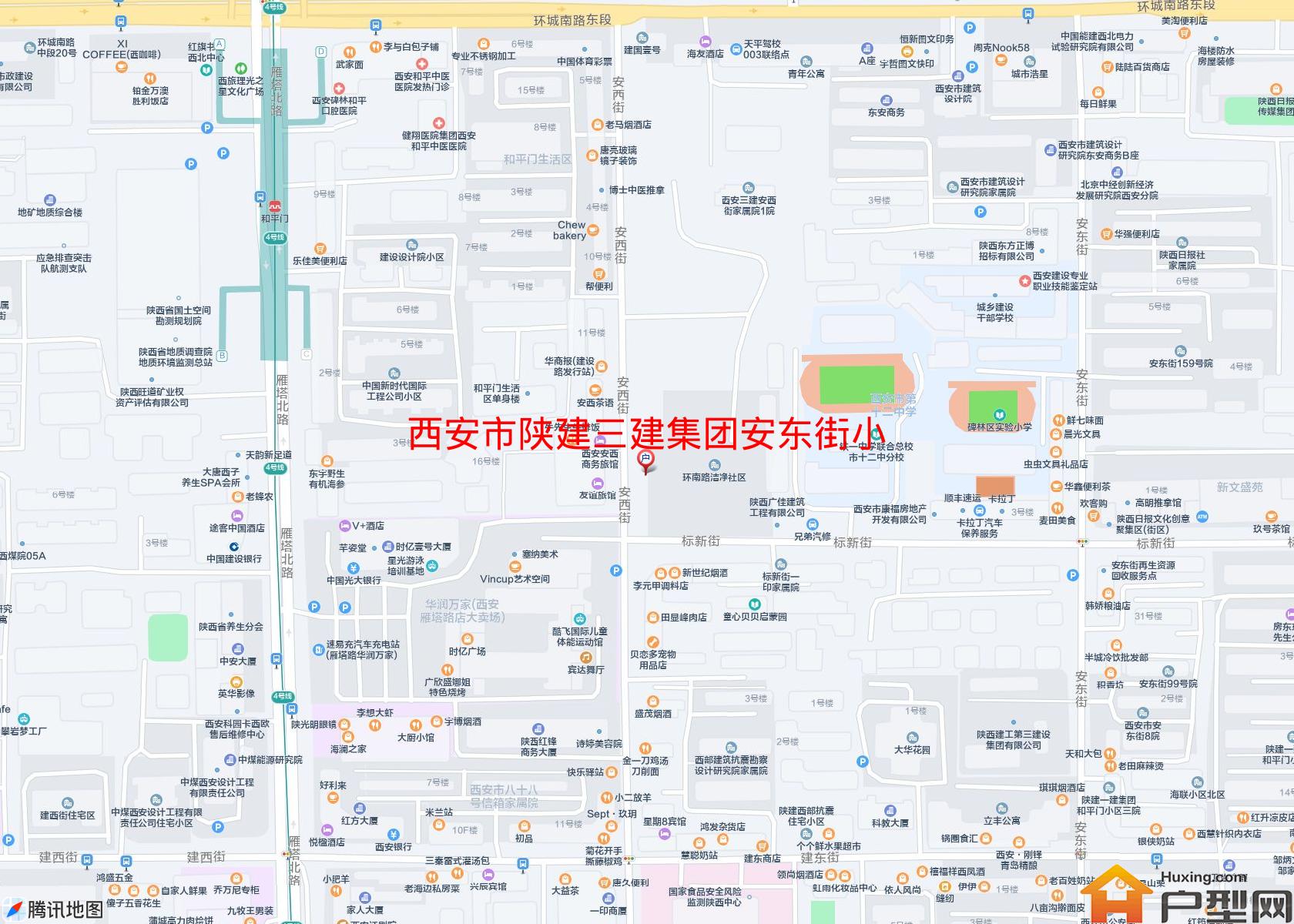 陕建三建集团安东街小区小区 - 户型网