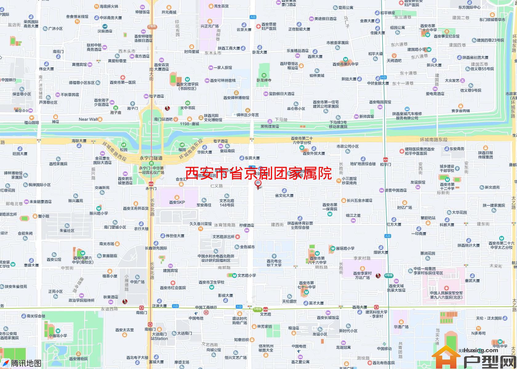 省京剧团家属院小区 - 户型网