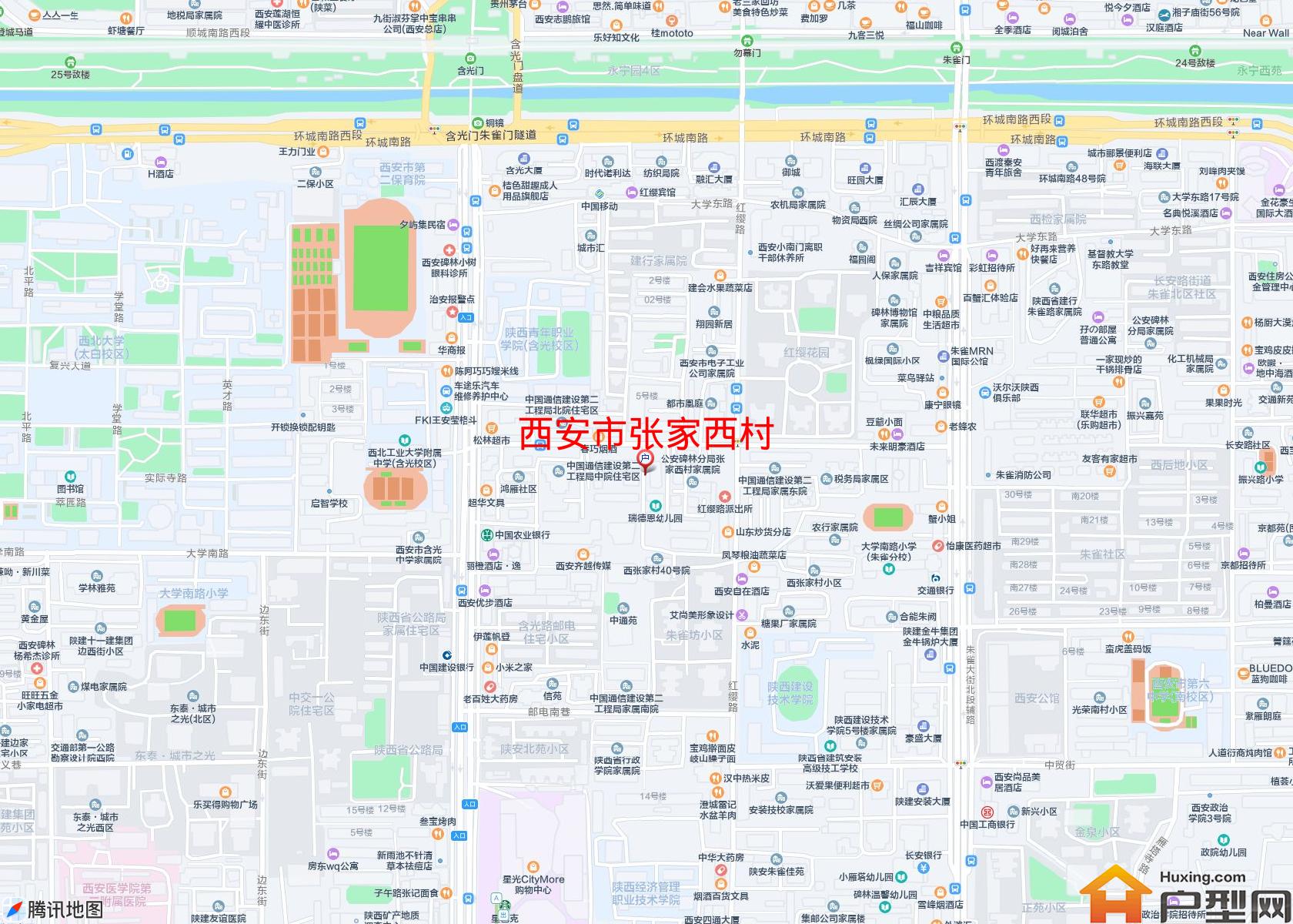张家西村小区 - 户型网