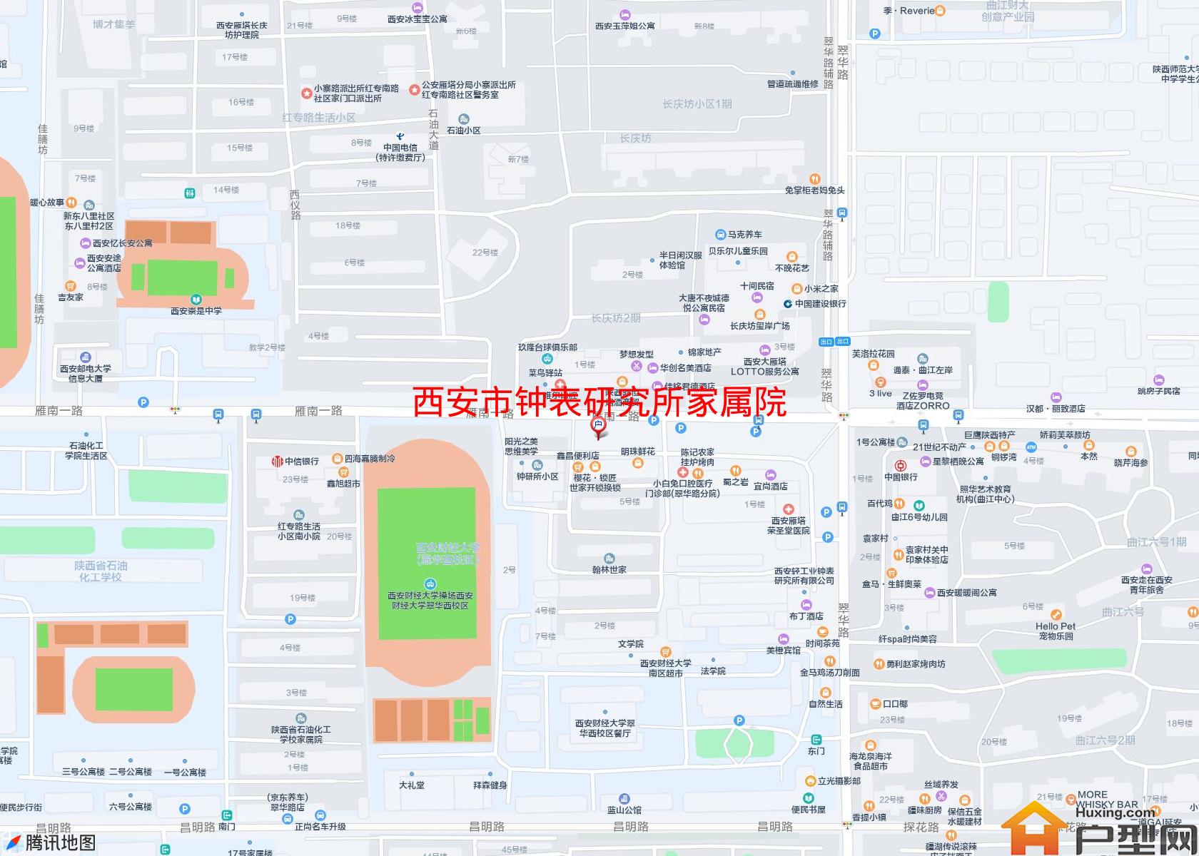 钟表研究所家属院小区 - 户型网