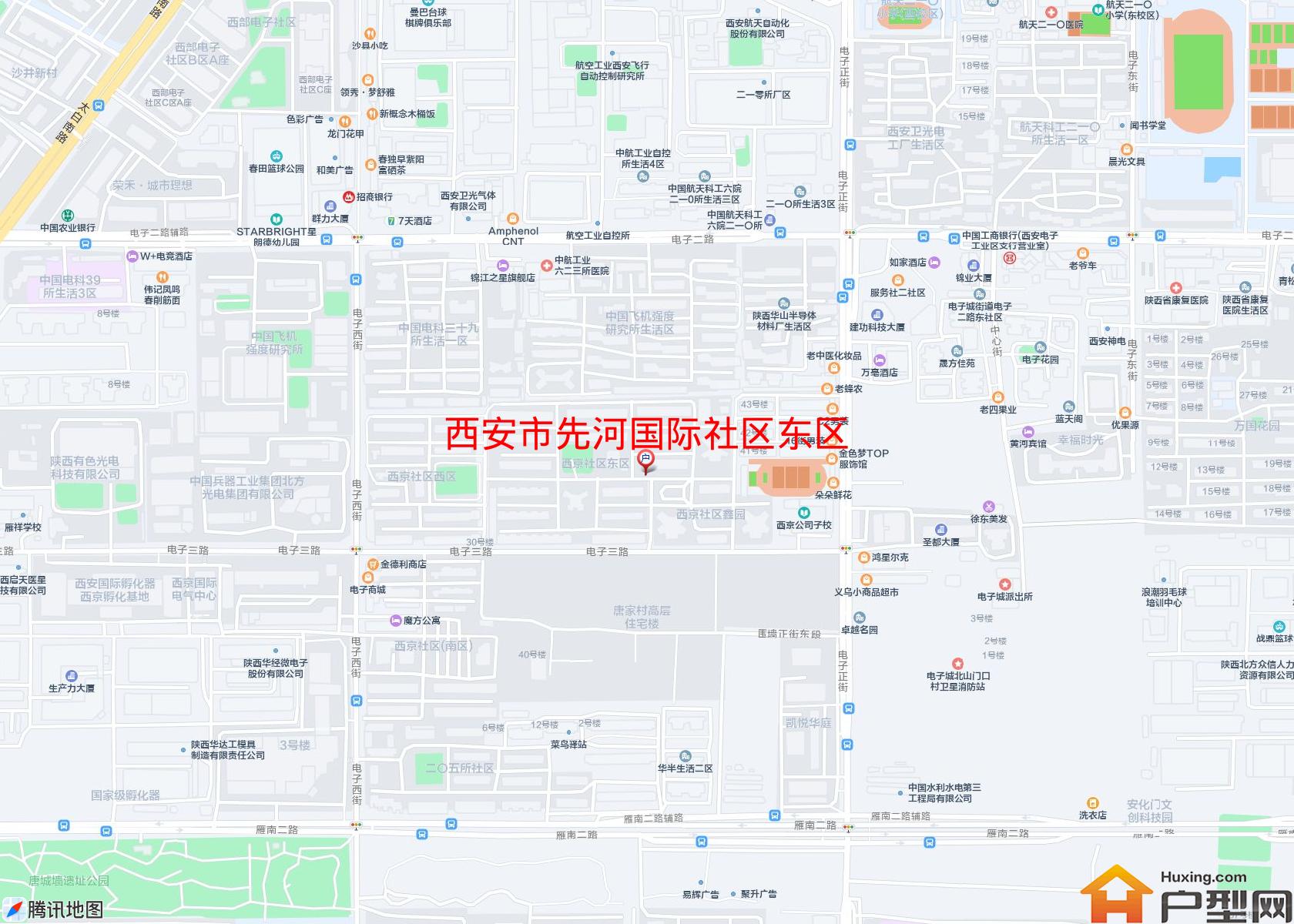 先河国际社区东区小区 - 户型网