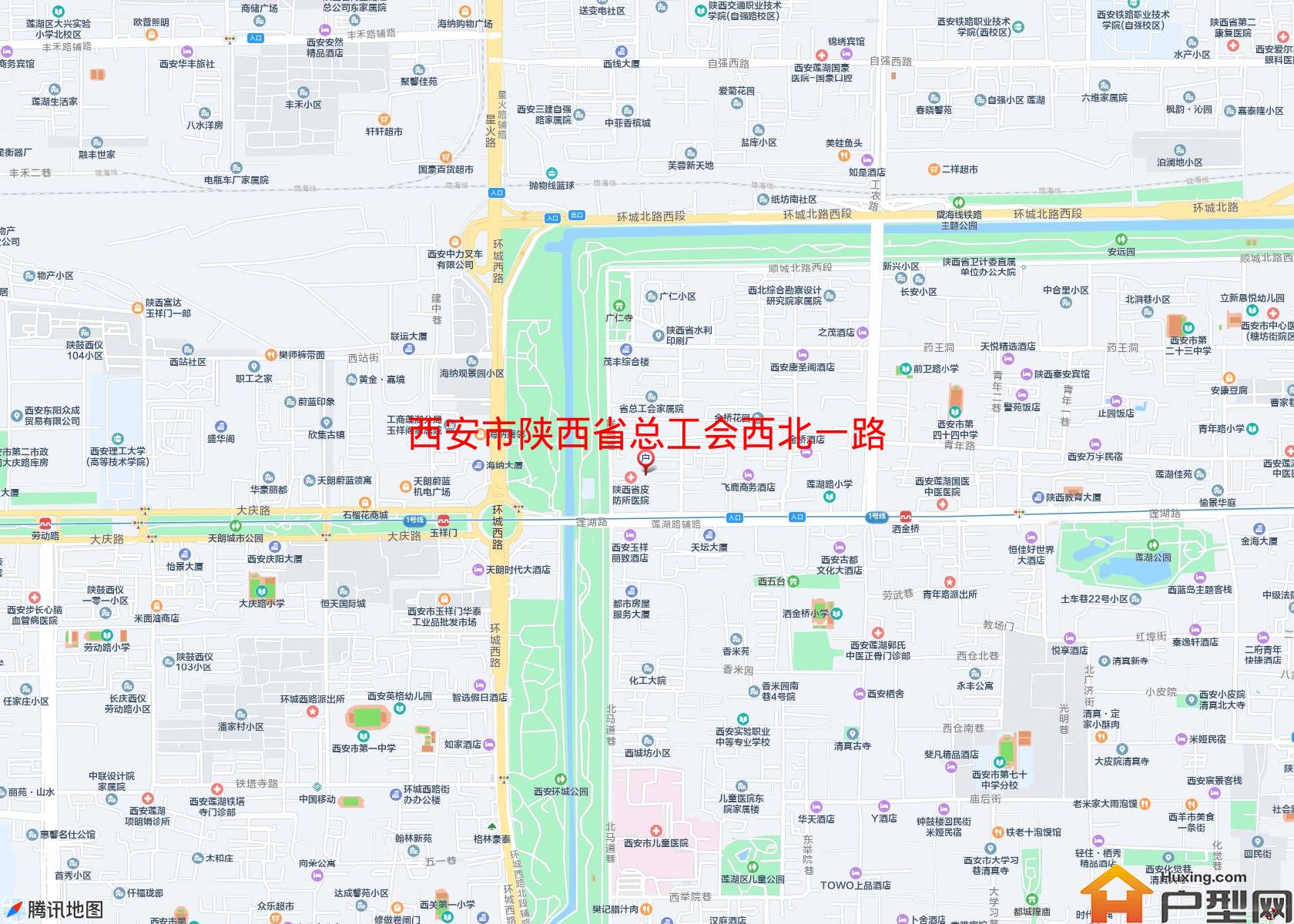 陕西省总工会西北一路家属院小区 - 户型网