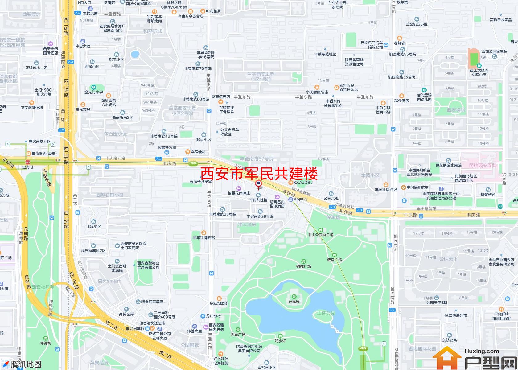 军民共建楼小区 - 户型网