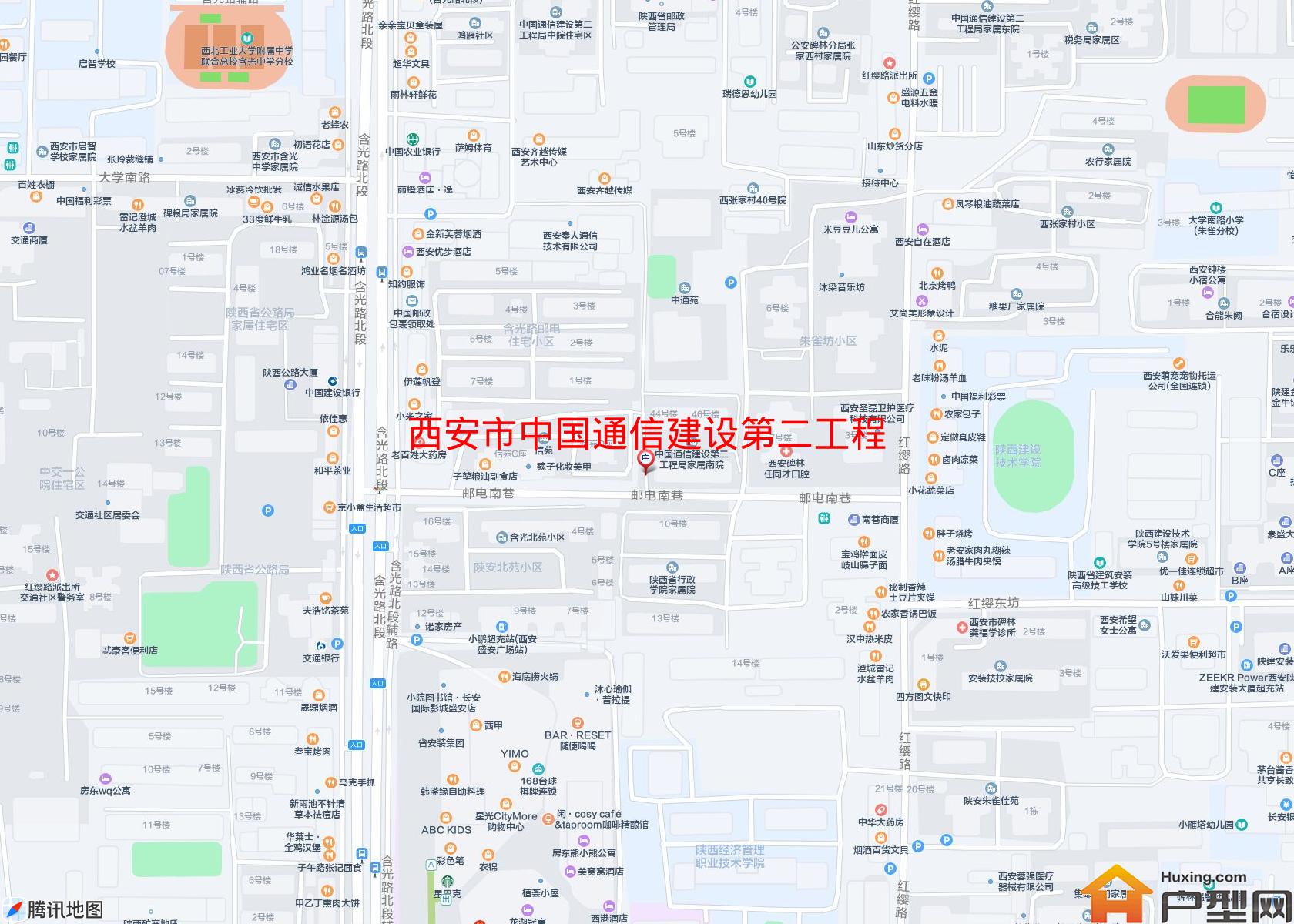 中国通信建设第二工程局家属南院小区 - 户型网
