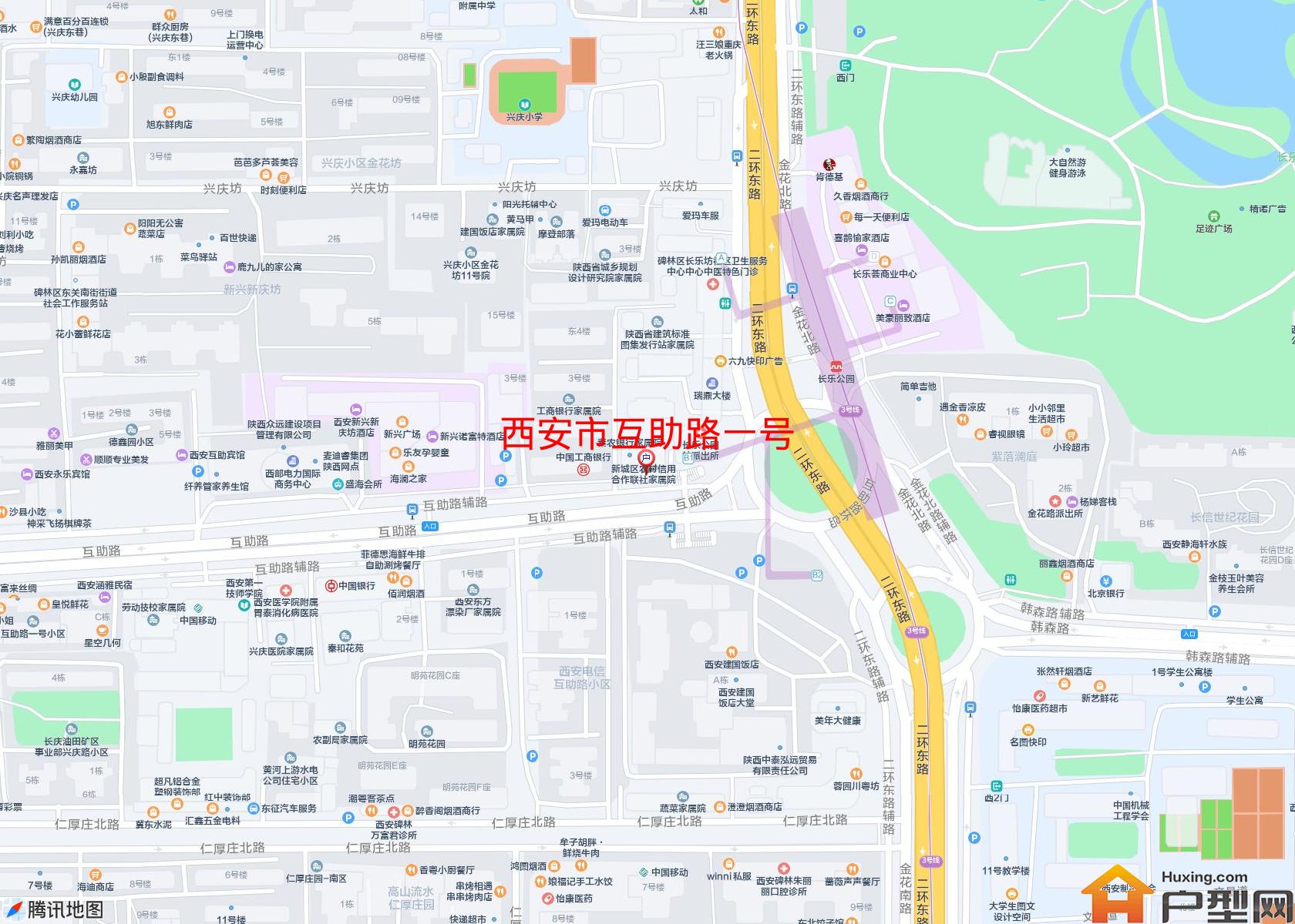 互助路一号小区 - 户型网