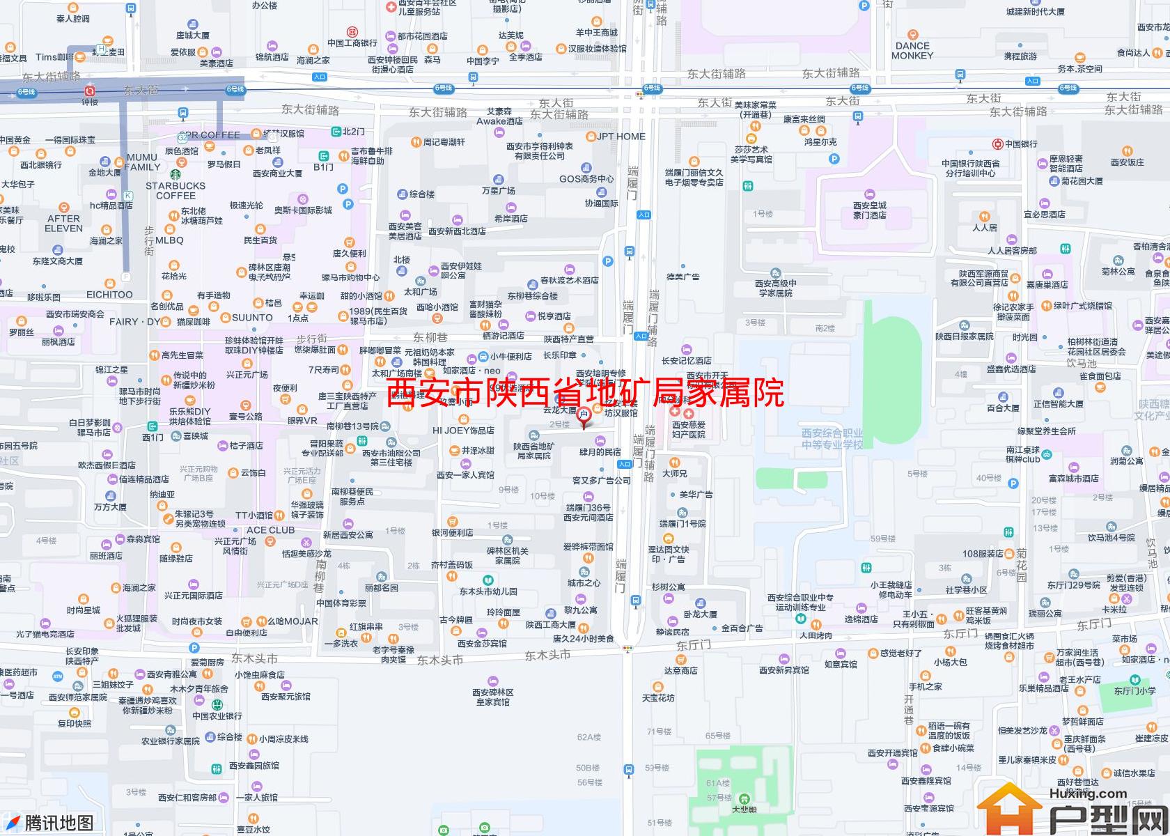 陕西省地矿局家属院小区 - 户型网