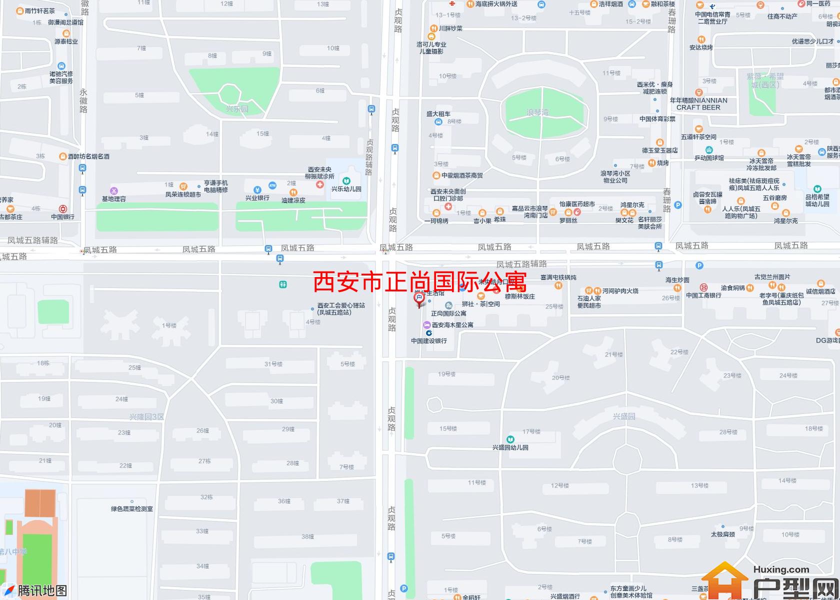 正尚国际公寓小区 - 户型网