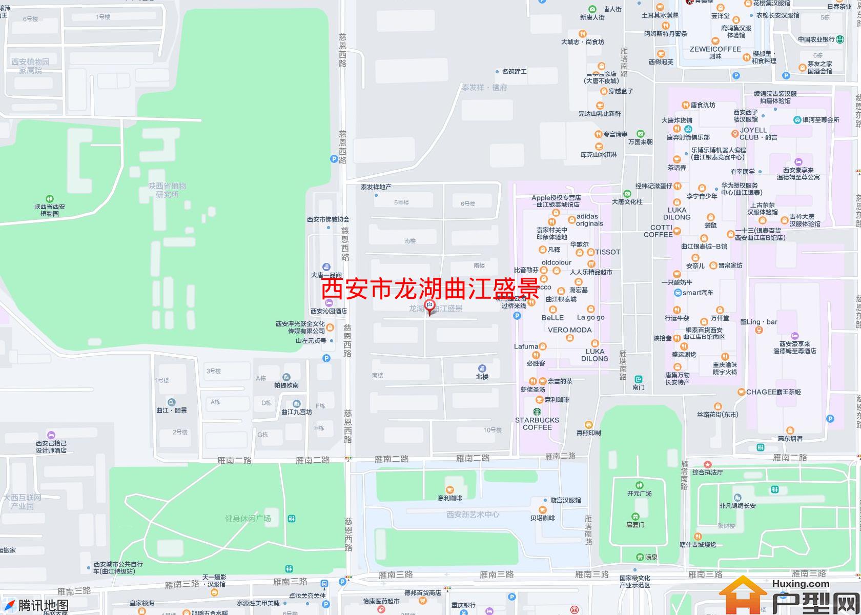 龙湖曲江盛景小区 - 户型网