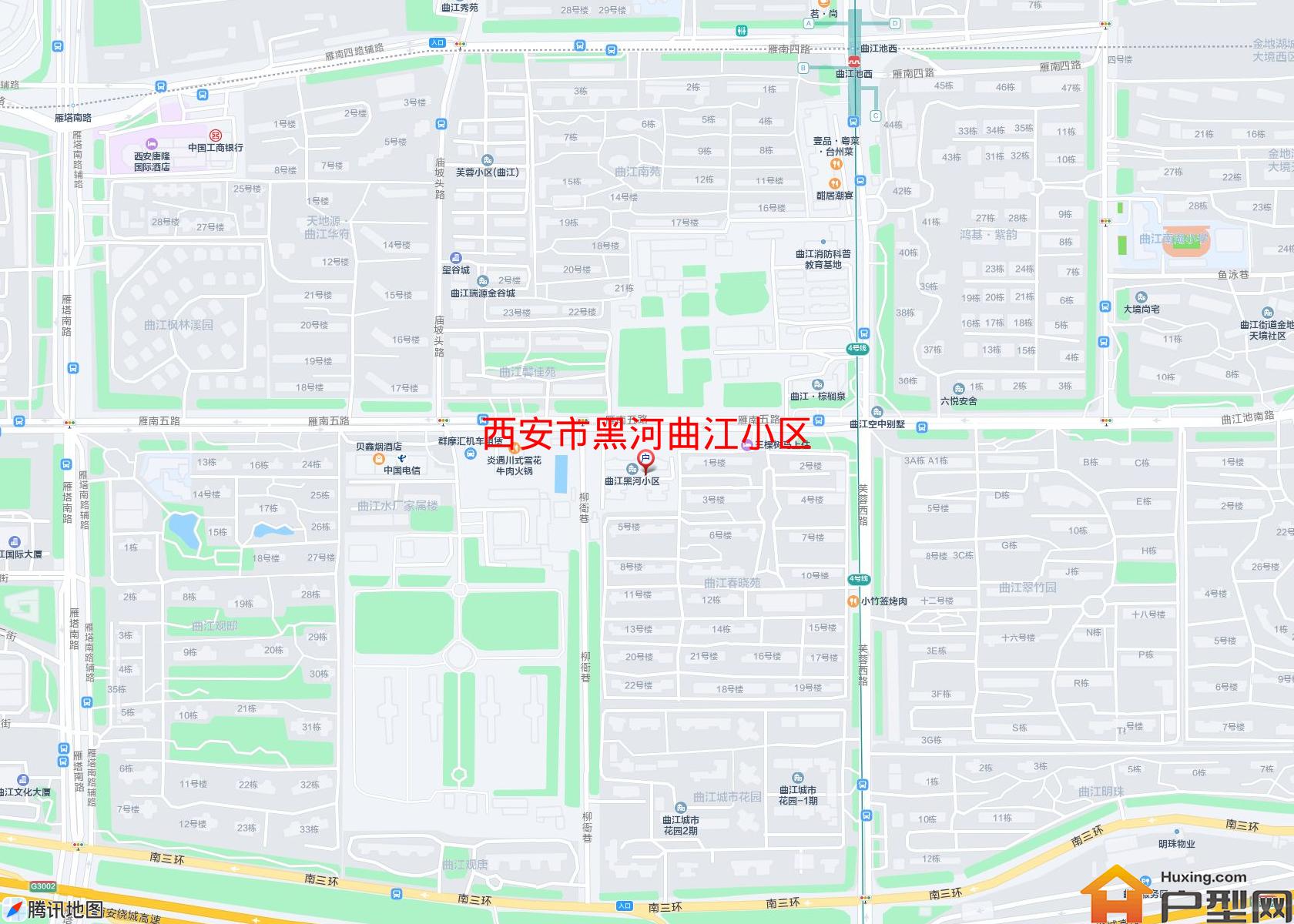 黑河曲江小区小区 - 户型网