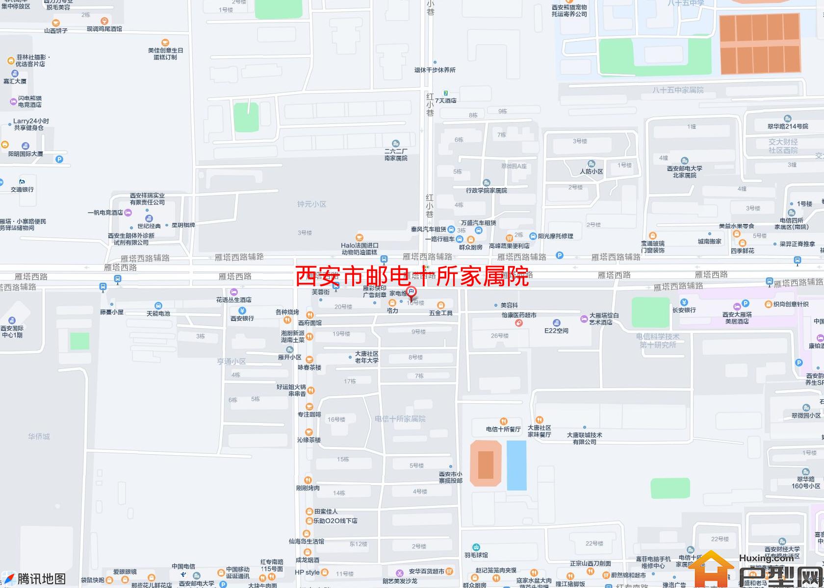 邮电十所家属院小区 - 户型网