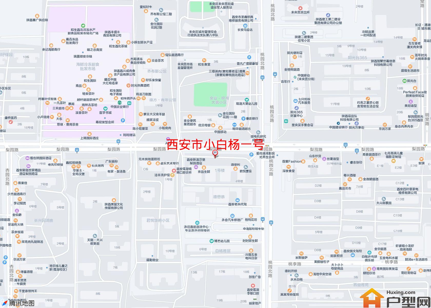 小白杨一号小区 - 户型网
