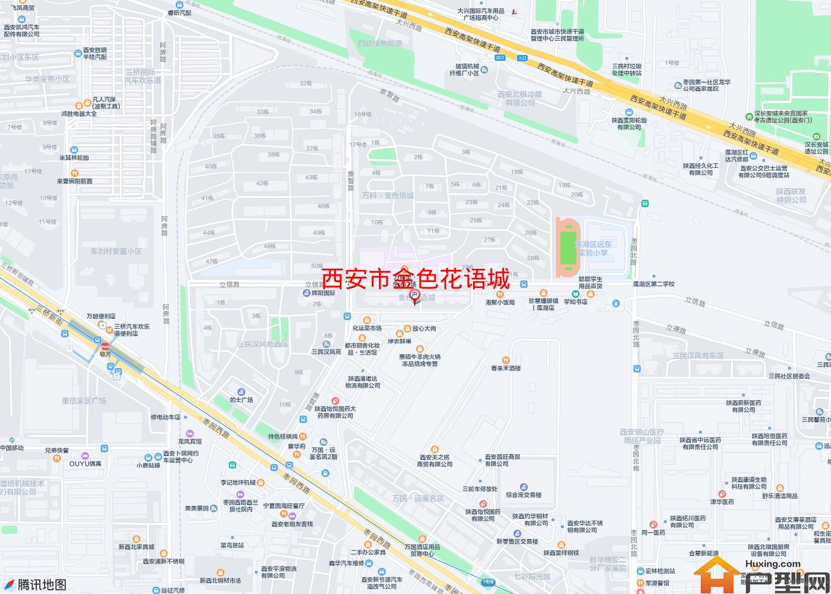 金色花语城小区 - 户型网