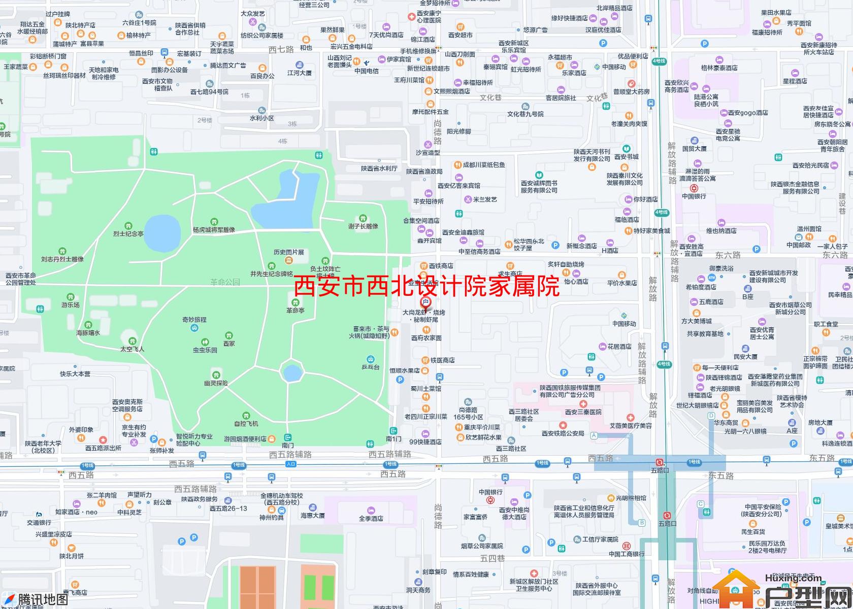 西北设计院家属院小区 - 户型网