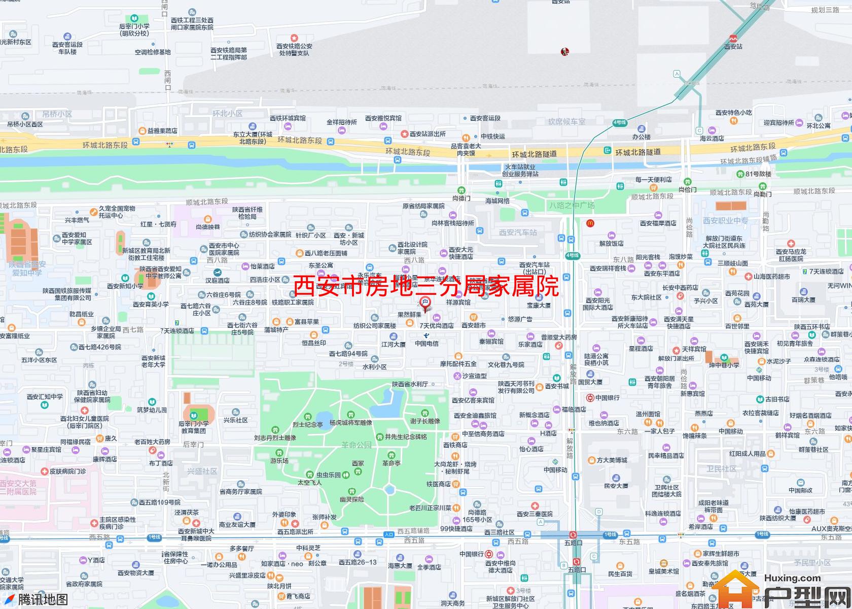 房地三分局家属院小区 - 户型网