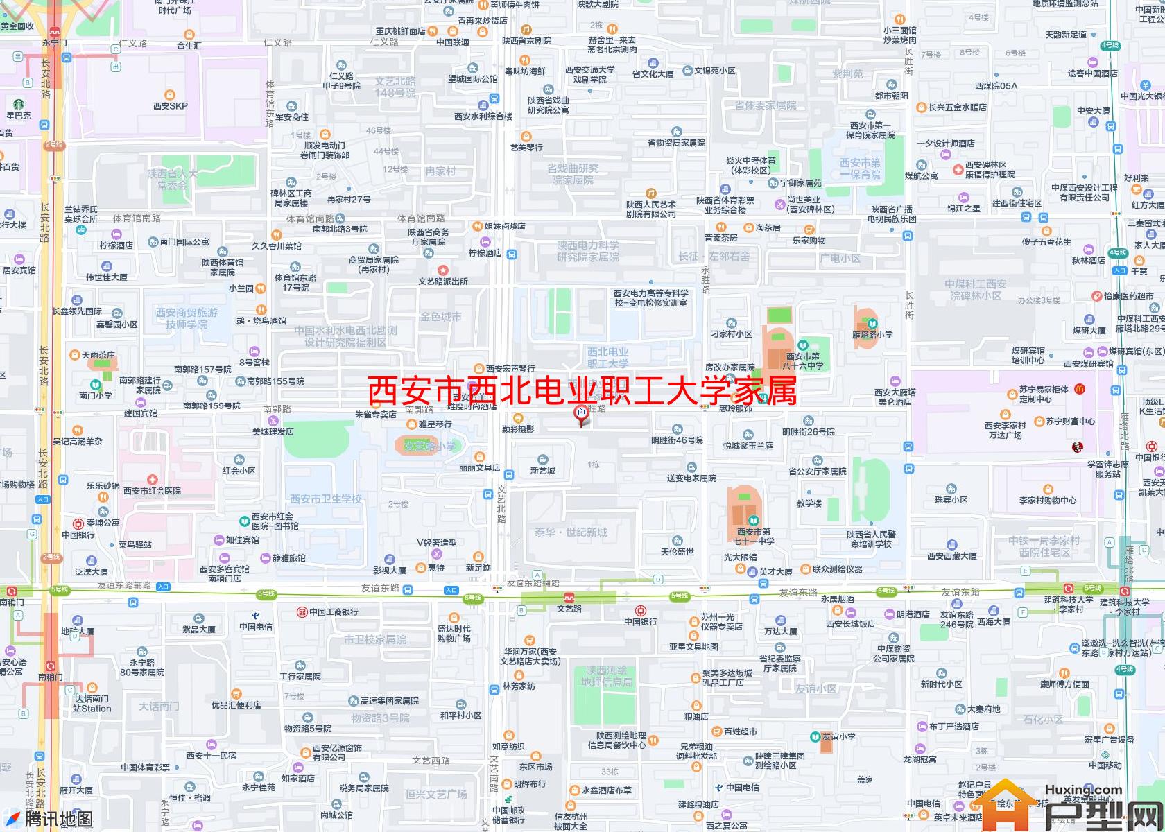 西北电业职工大学家属院小区 - 户型网