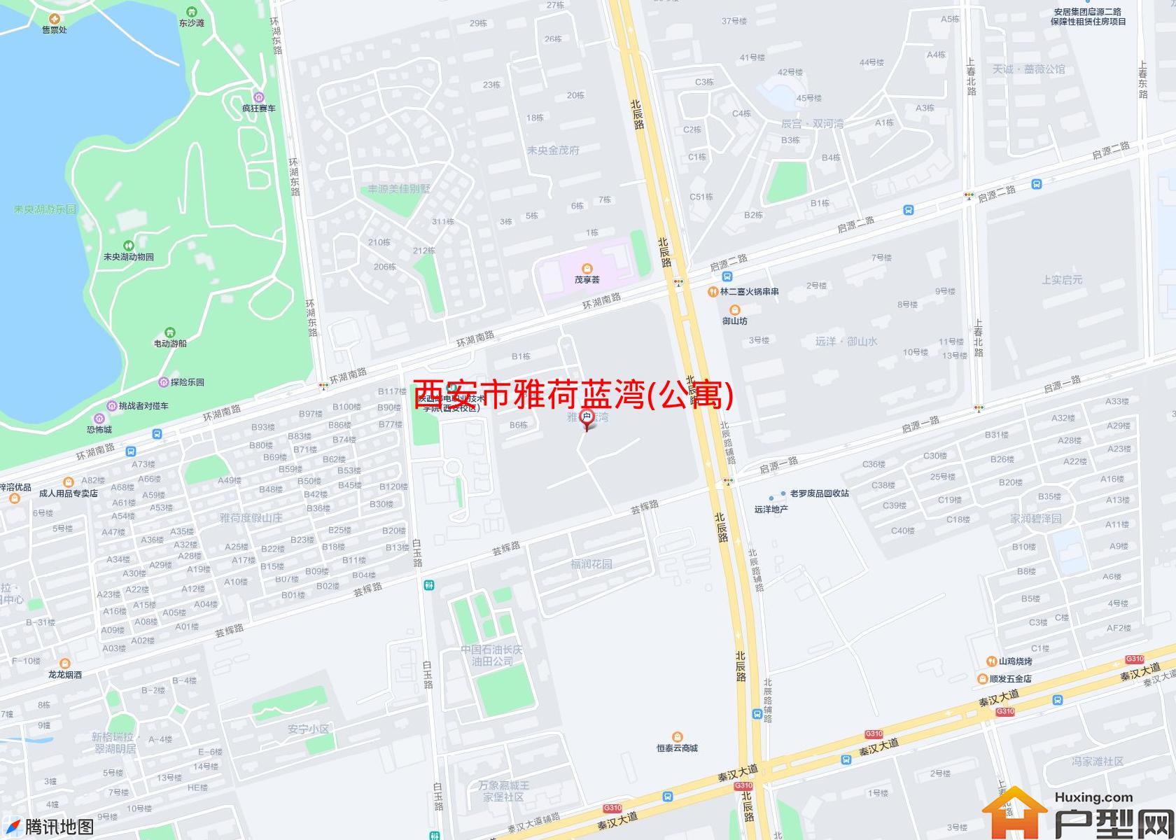 雅荷蓝湾(公寓)小区 - 户型网