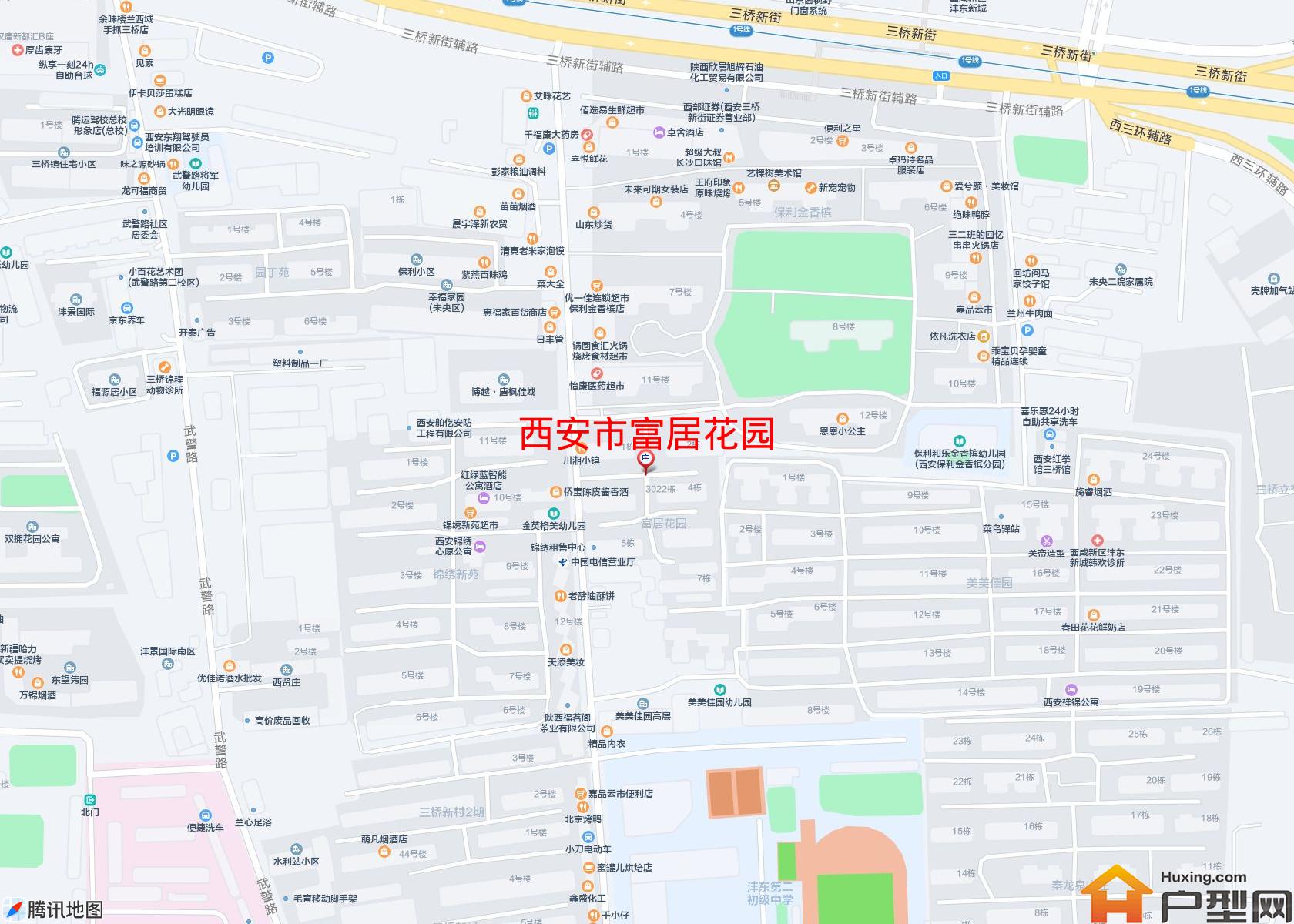 富居花园小区 - 户型网