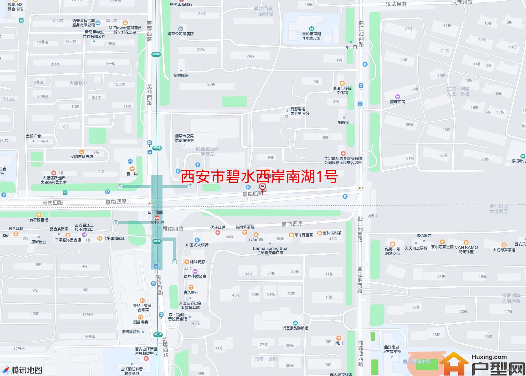 碧水西岸南湖1号小区 - 户型网