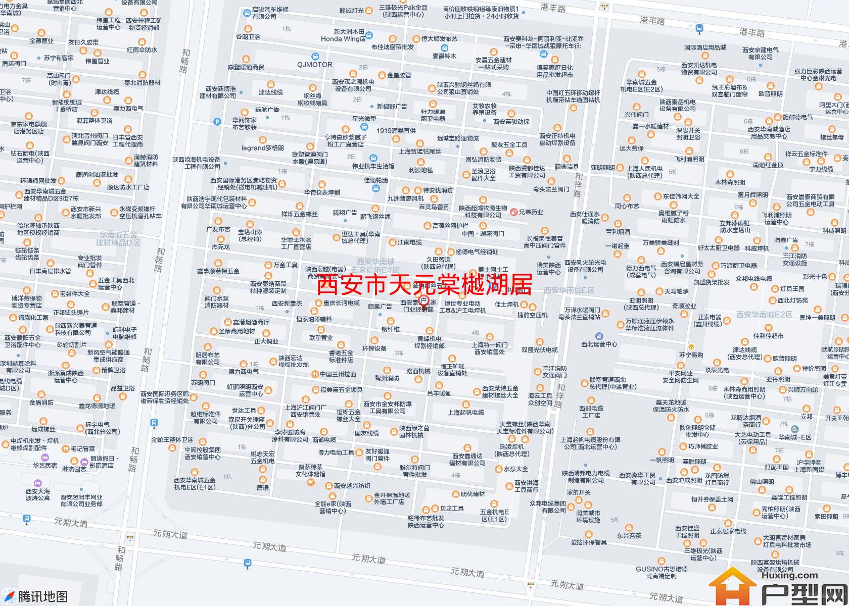 天元棠樾湖居小区 - 户型网
