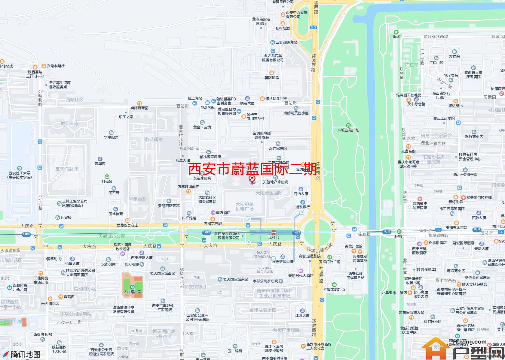 蔚蓝国际二期小区 - 户型网