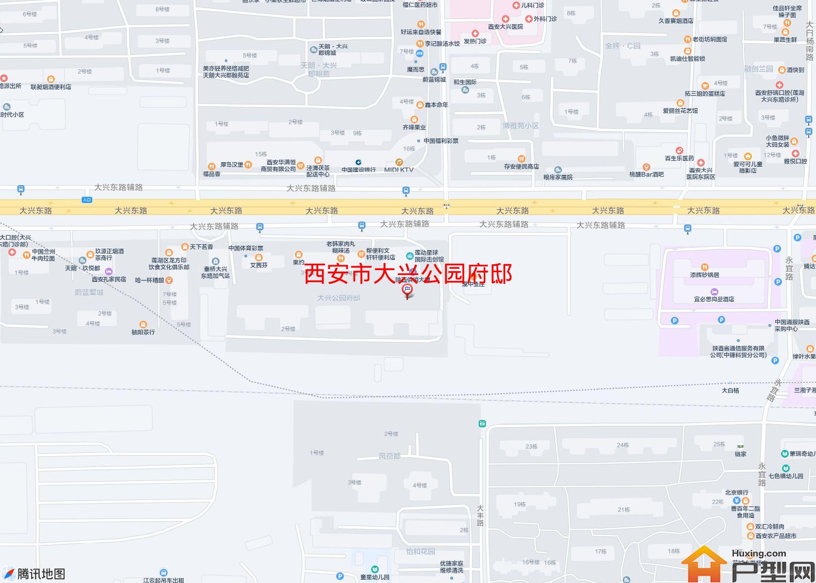 大兴公园府邸小区 - 户型网