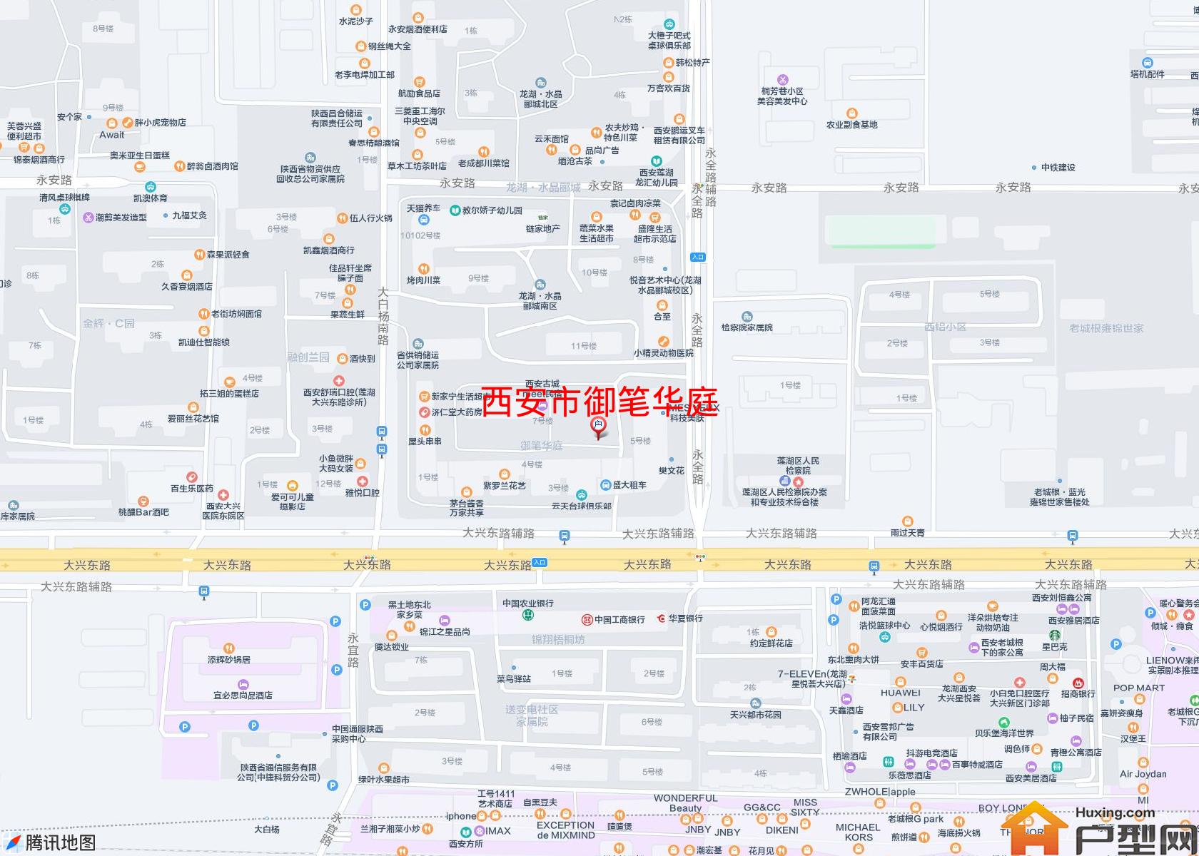 御笔华庭小区 - 户型网