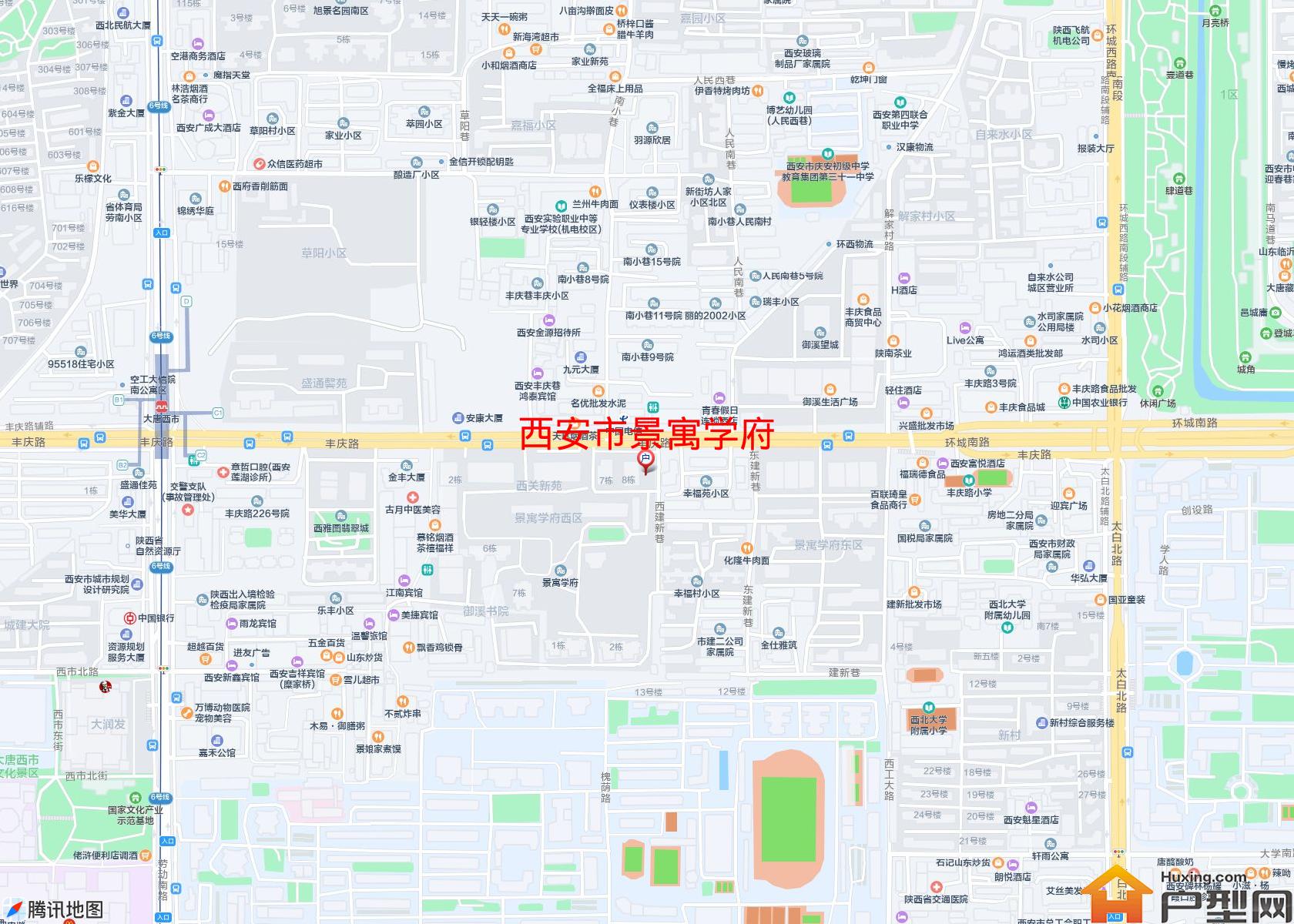 景寓学府小区 - 户型网