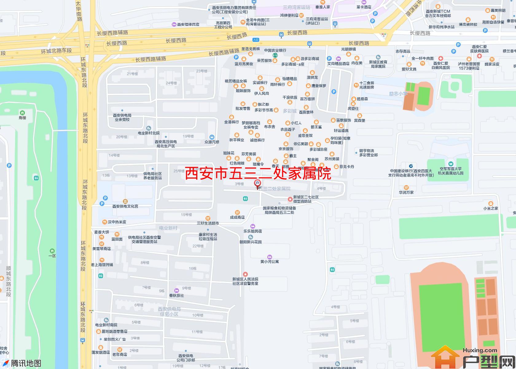 五三二处家属院小区 - 户型网