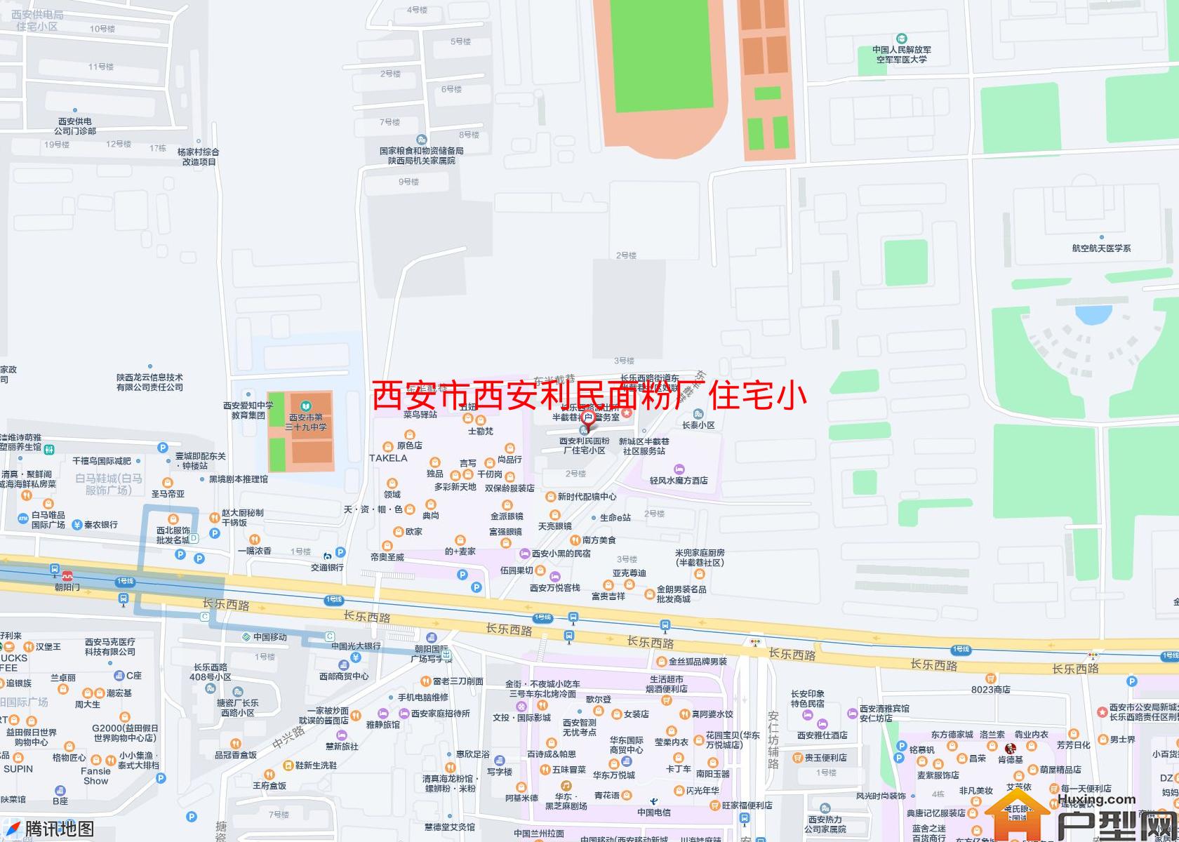 西安利民面粉厂住宅小区小区 - 户型网